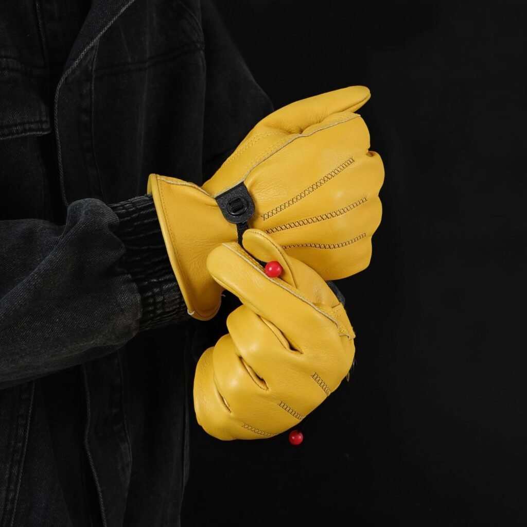 Leather Work Gloves for Men & Women - Image 4