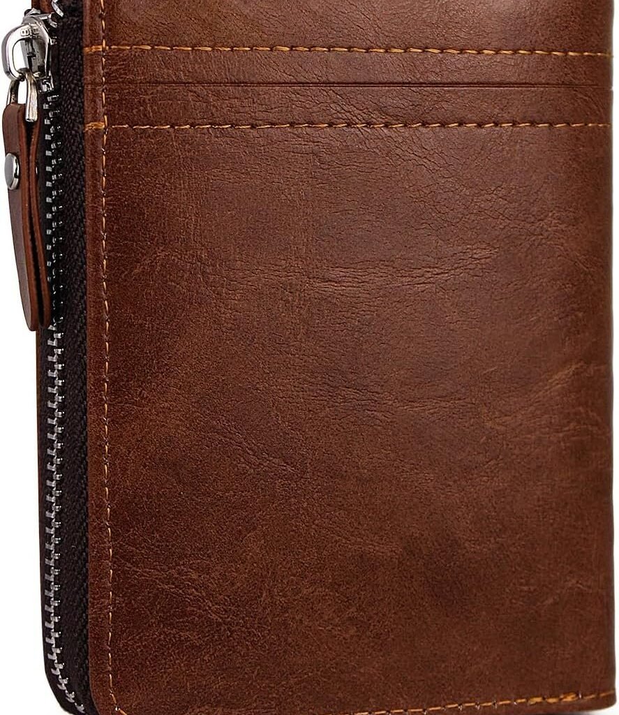 Zipper Bifold Wallet